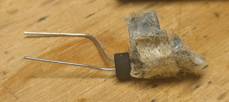 Blown Up Capacitor